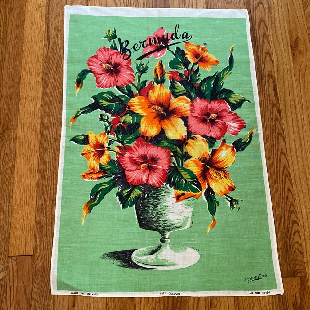 VTG  Pure Linen Bermuda Wall Hanging